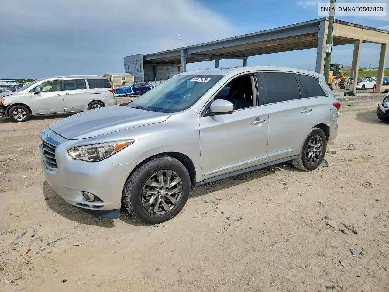 2015 Infiniti Qx60 Base VIN: 5N1AL0MN6FC507828 Lot: 61411626