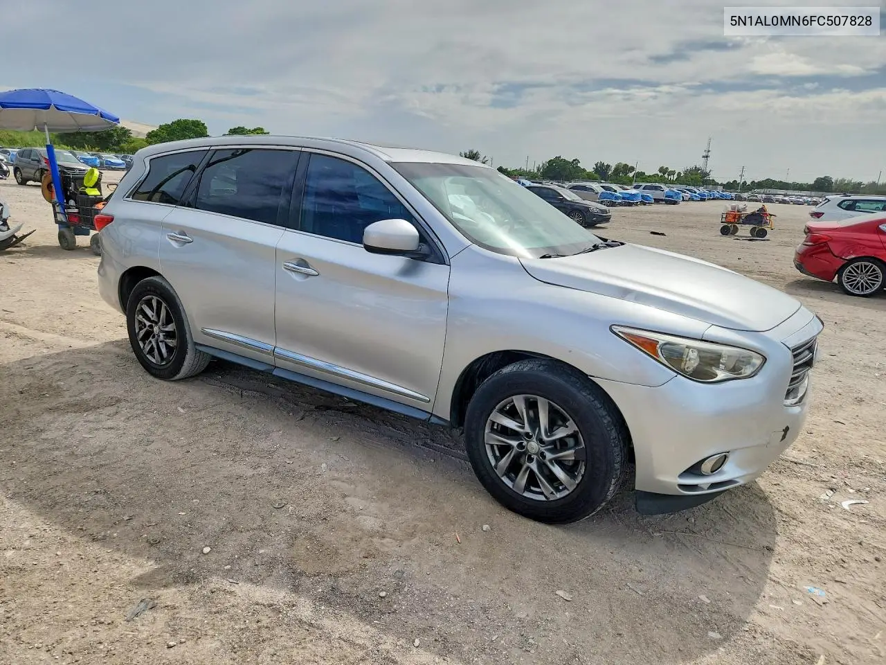 2015 Infiniti Qx60 Base VIN: 5N1AL0MN6FC507828 Lot: 61411626