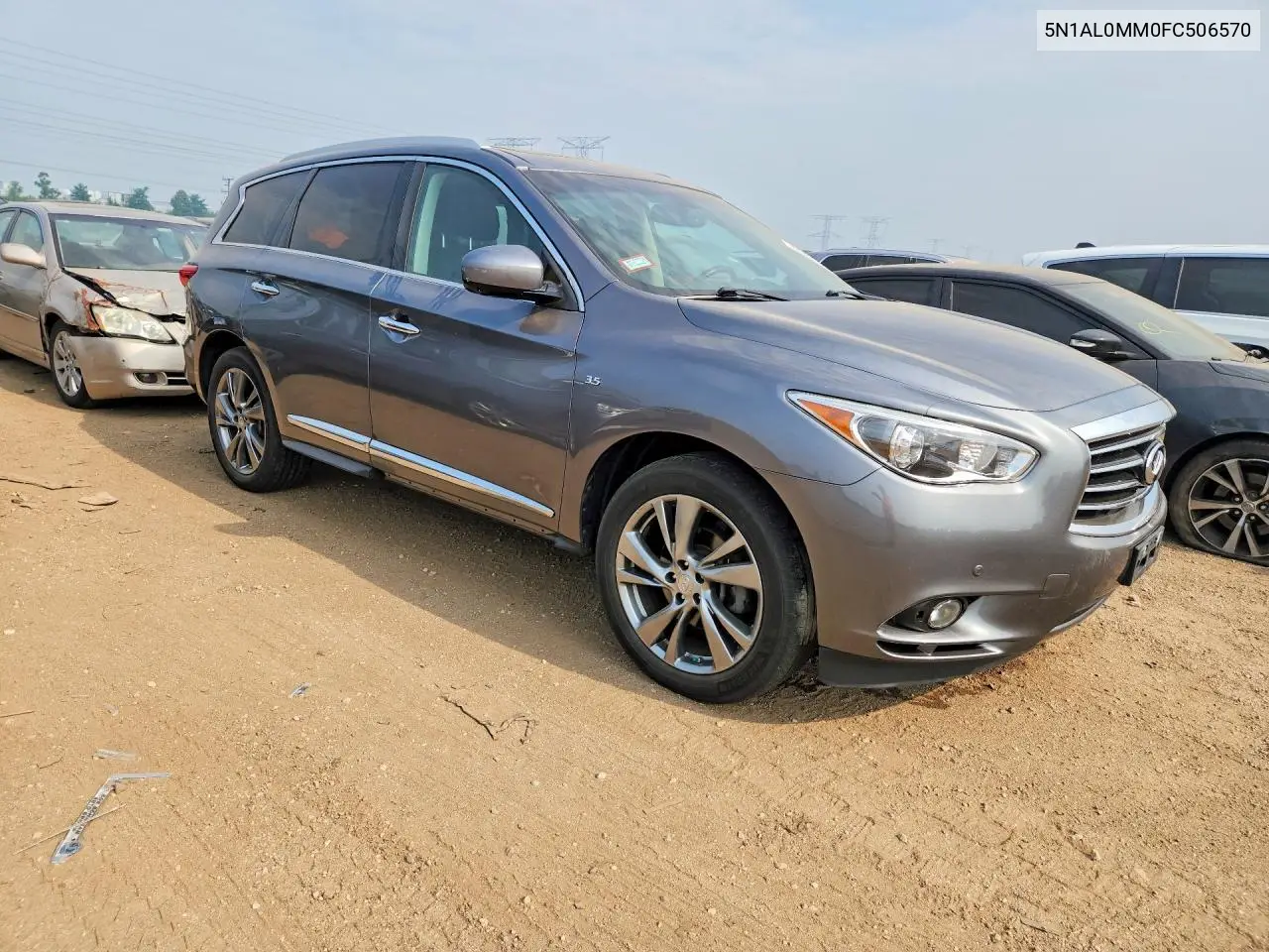2015 Infiniti Qx60 VIN: 5N1AL0MM0FC506570 Lot: 61420376