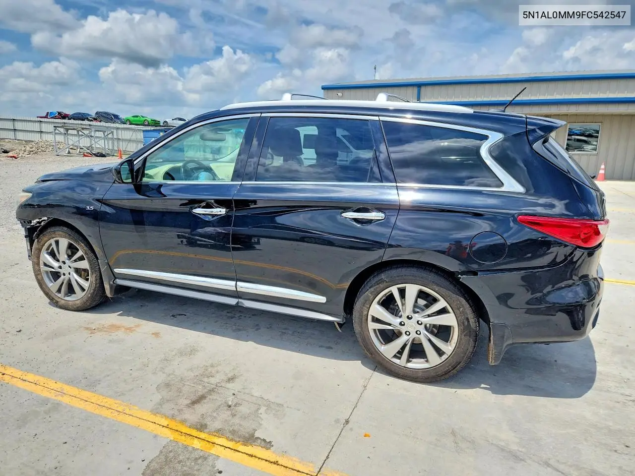 2015 Infiniti Qx60 Base VIN: 5N1AL0MM9FC542547 Lot: 61651116
