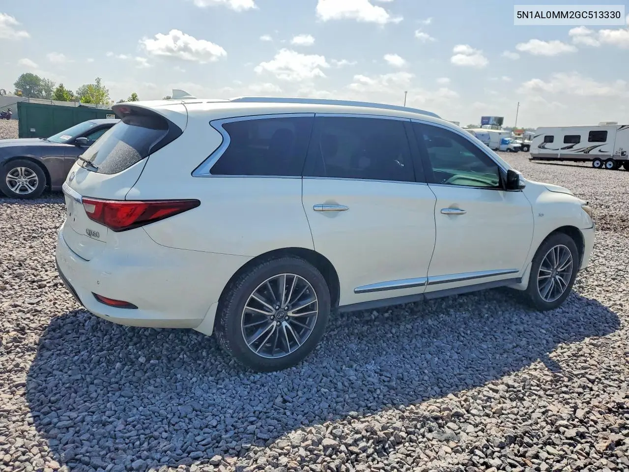 2016 Infiniti Qx60 VIN: 5N1AL0MM2GC513330 Lot: 58998376