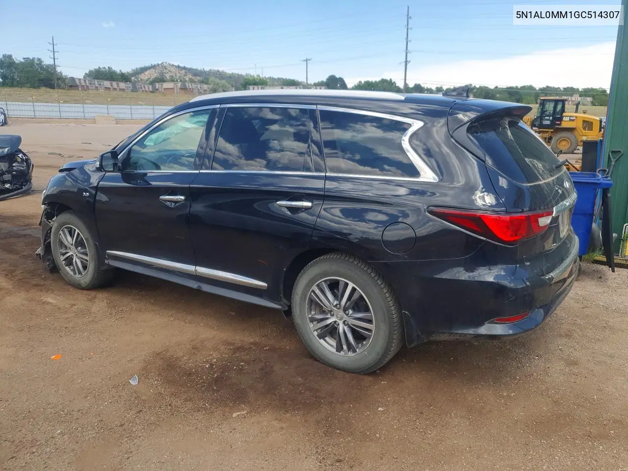 2016 Infiniti Qx60 Base VIN: 5N1AL0MM1GC514307 Lot: 59256806