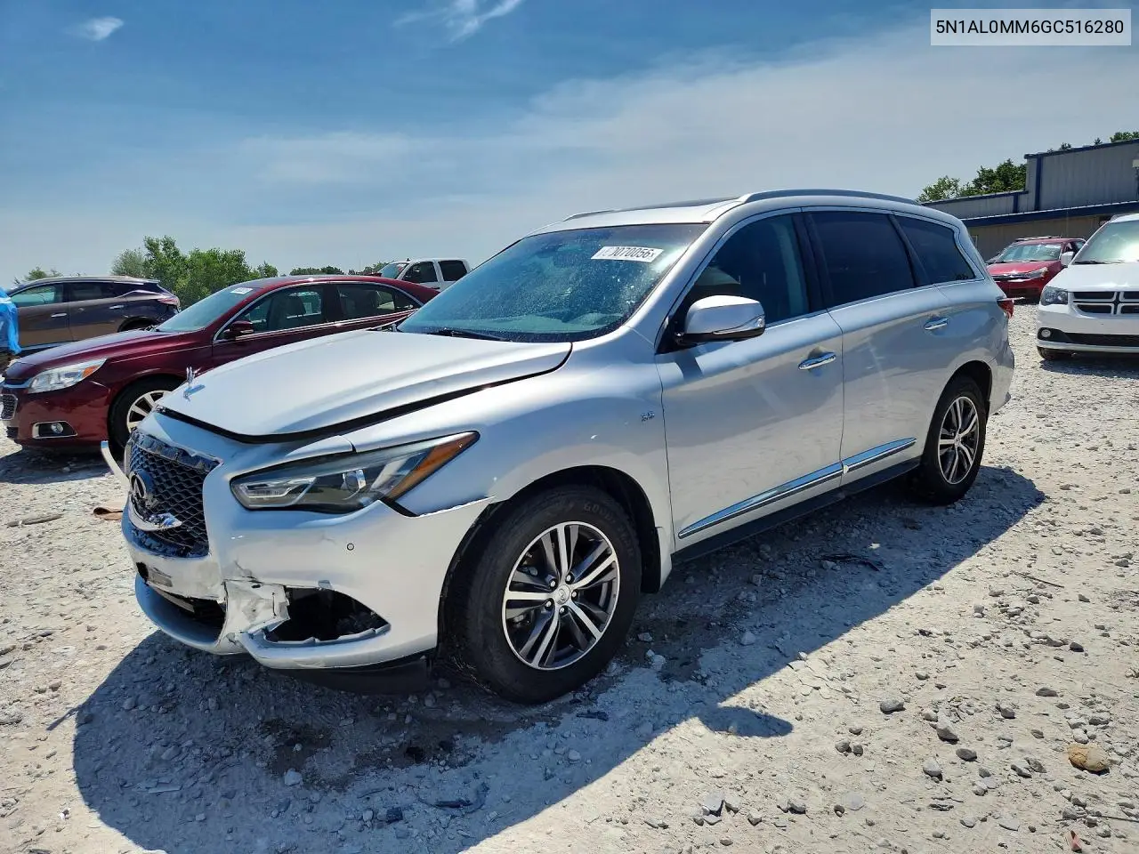2016 Infiniti Qx60 Base VIN: 5N1AL0MM6GC516280 Lot: 60070056
