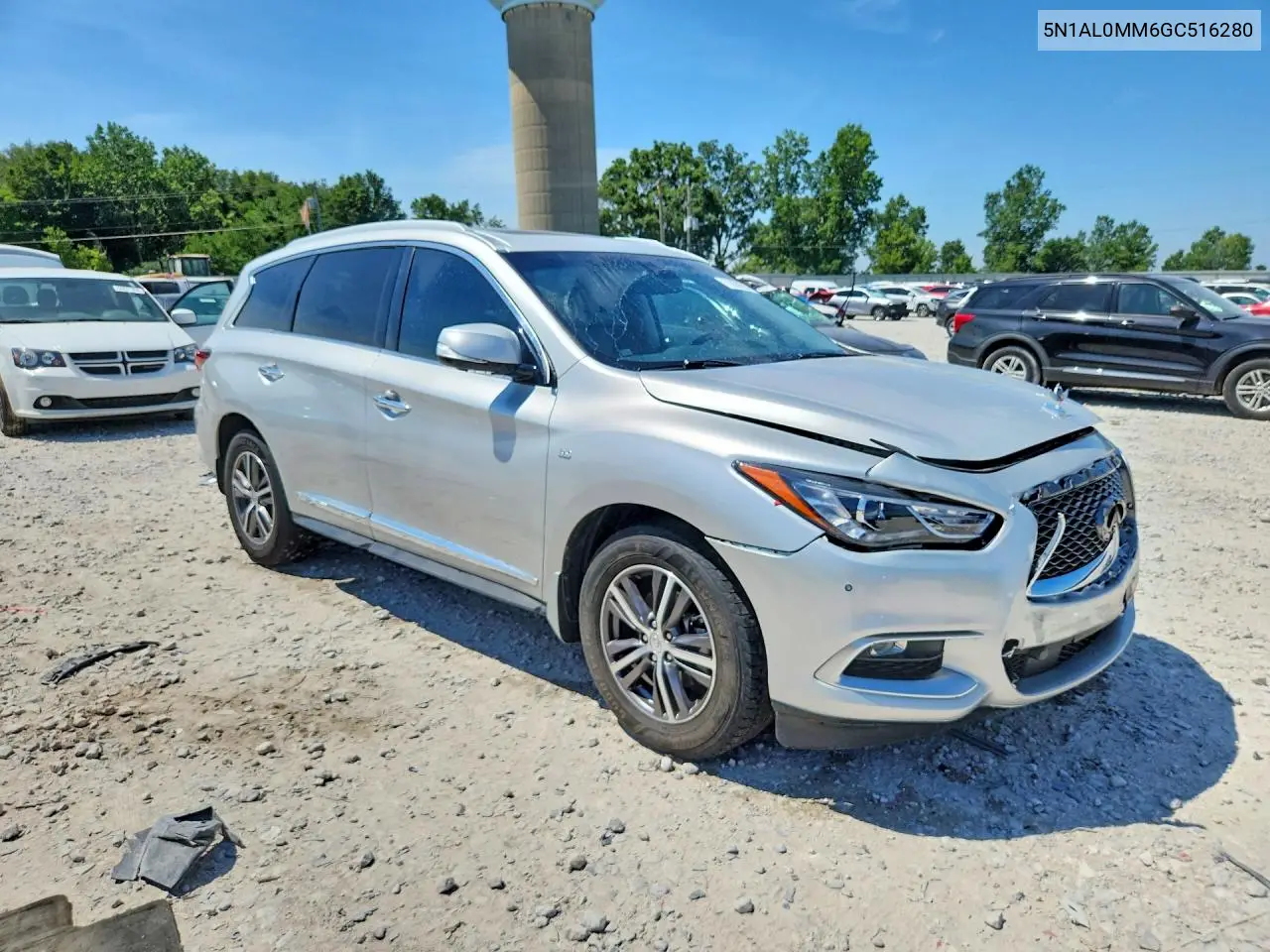 2016 Infiniti Qx60 Base VIN: 5N1AL0MM6GC516280 Lot: 60070056