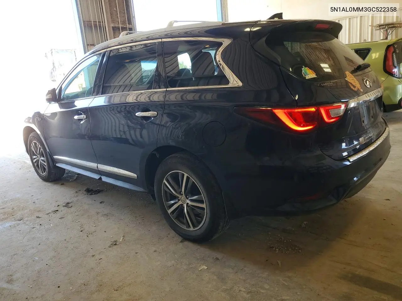2016 Infiniti Qx60 Base VIN: 5N1AL0MM3GC522358 Lot: 60087726