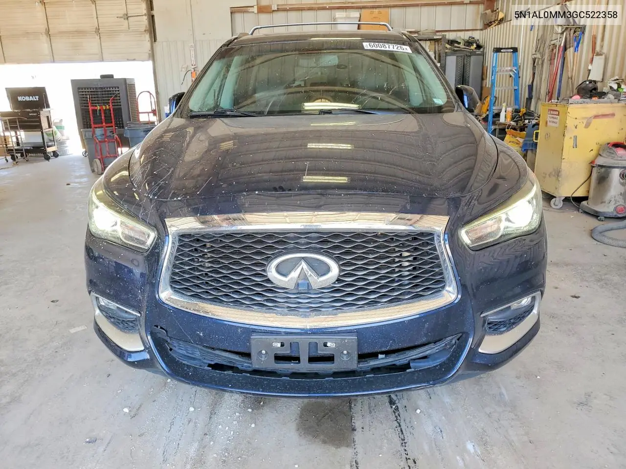 2016 Infiniti Qx60 Base VIN: 5N1AL0MM3GC522358 Lot: 60087726