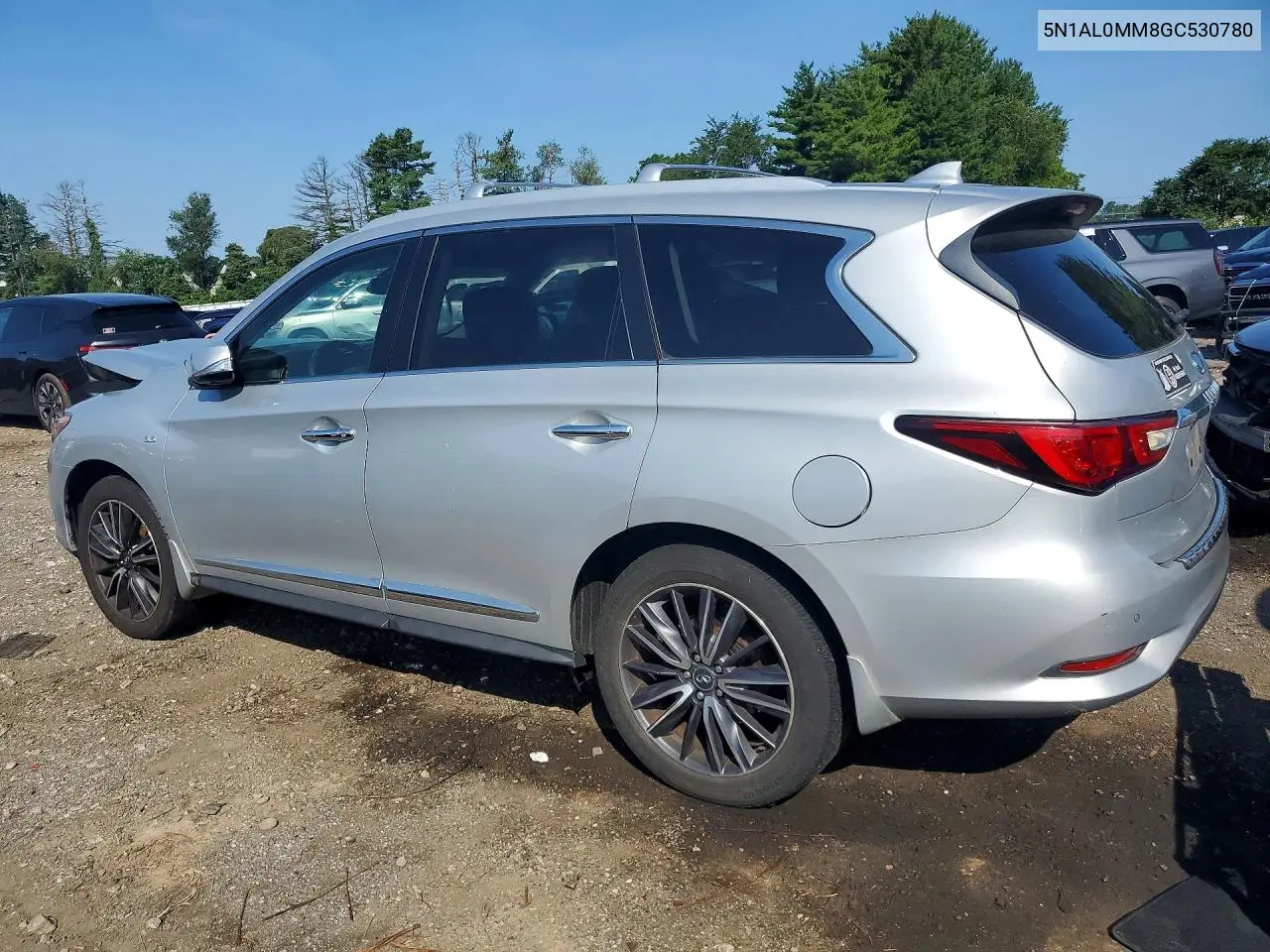 2016 Infiniti Qx60 Base VIN: 5N1AL0MM8GC530780 Lot: 60581506