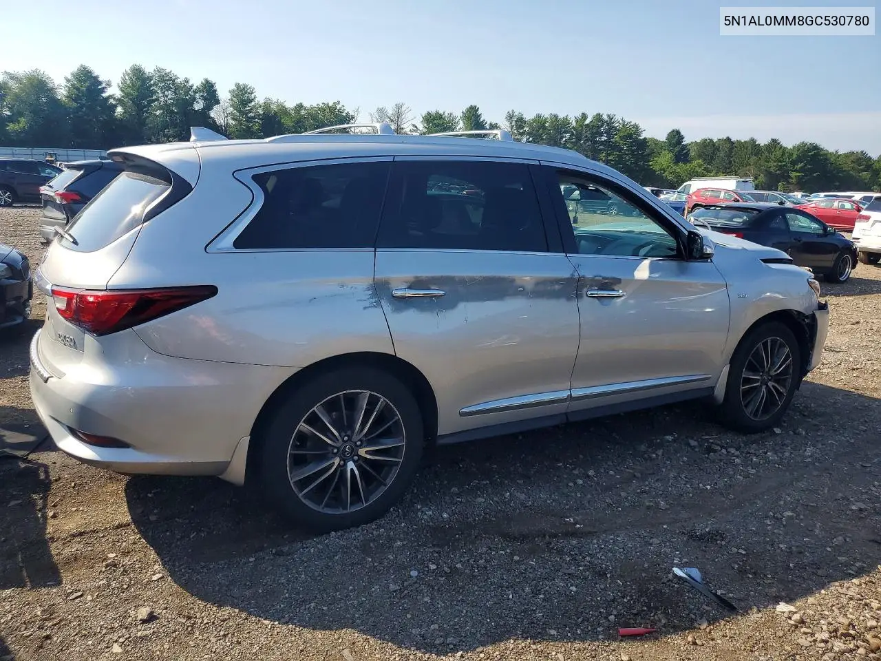 2016 Infiniti Qx60 Base VIN: 5N1AL0MM8GC530780 Lot: 60581506