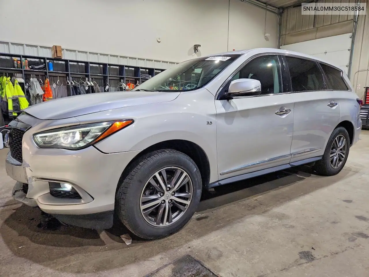 2016 Infiniti Qx60 Base VIN: 5N1AL0MM3GC518584 Lot: 60649656
