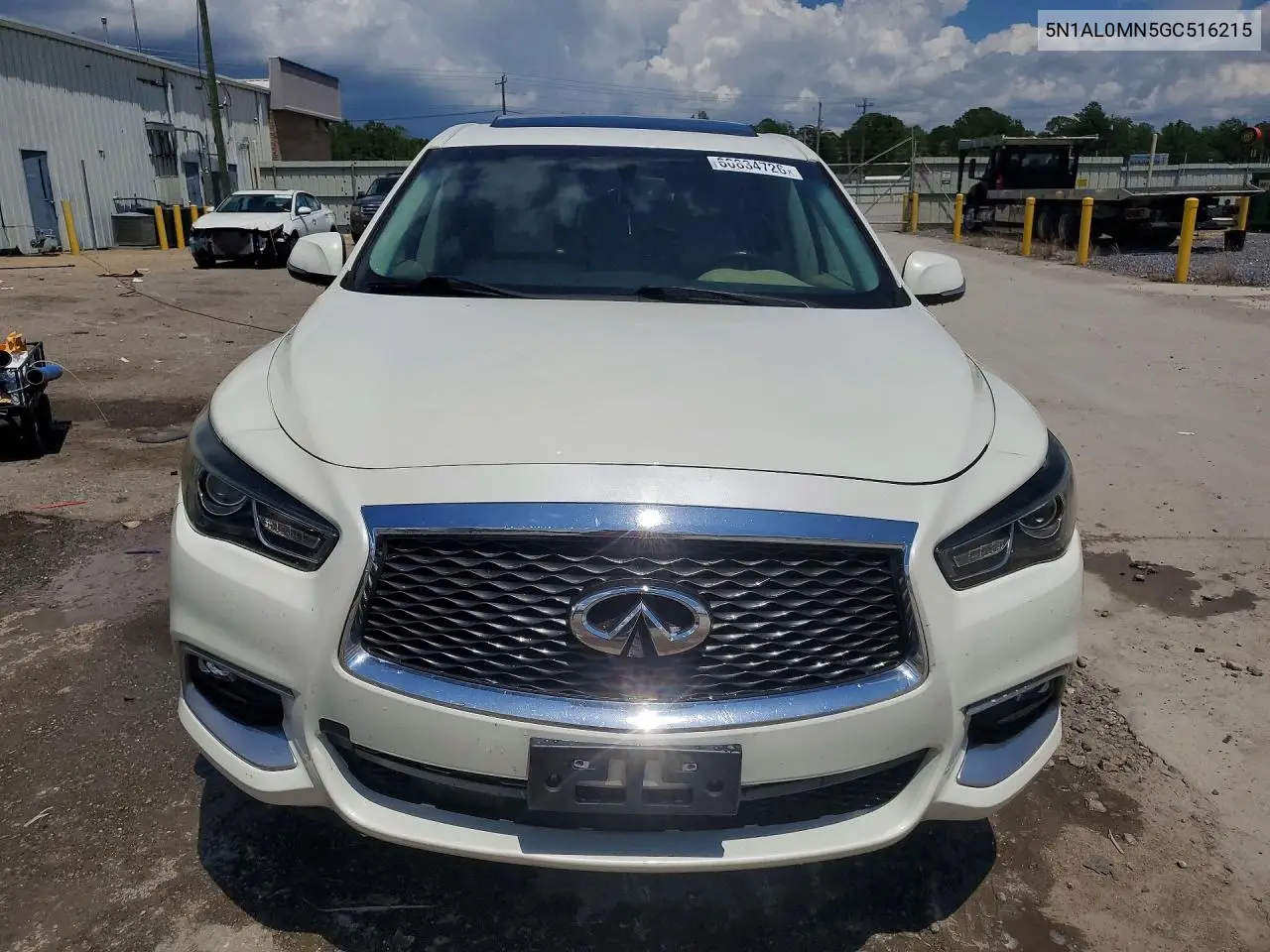 2016 Infiniti Qx60 Base VIN: 5N1AL0MN5GC516215 Lot: 60834726