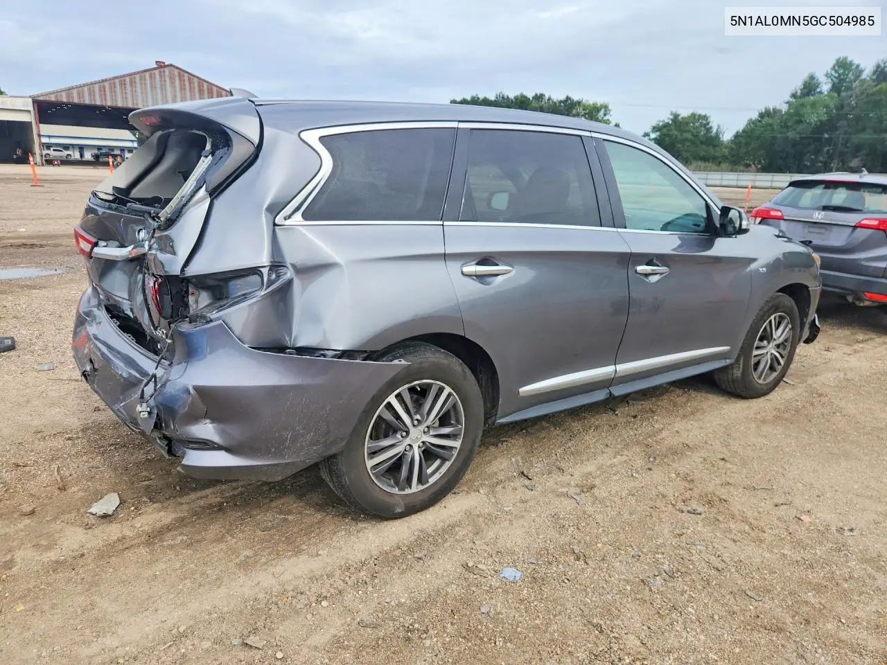 2016 Infiniti Qx60 Base VIN: 5N1AL0MN5GC504985 Lot: 61053006