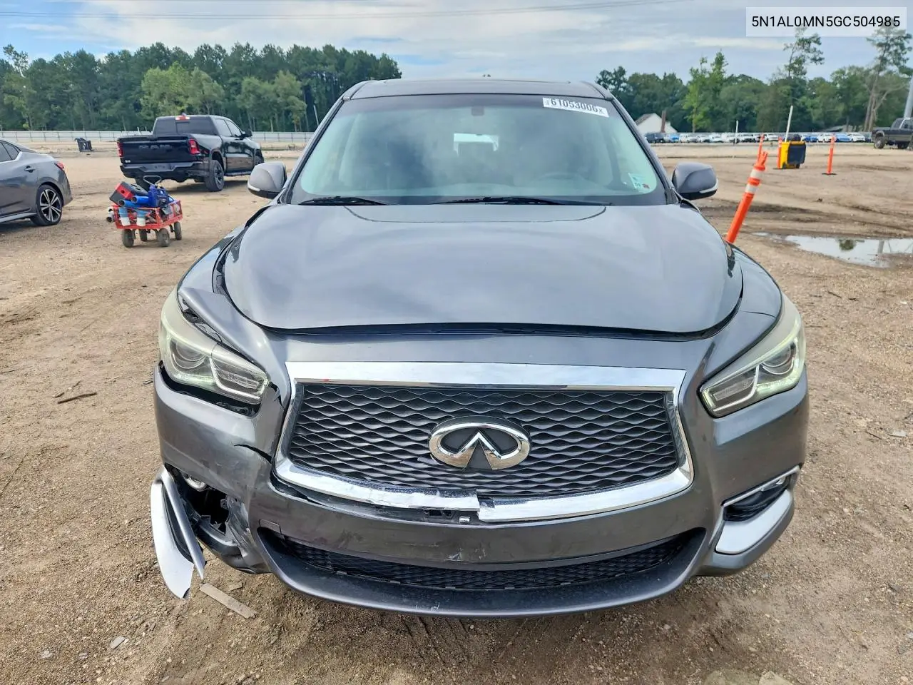 2016 Infiniti Qx60 Base VIN: 5N1AL0MN5GC504985 Lot: 61053006