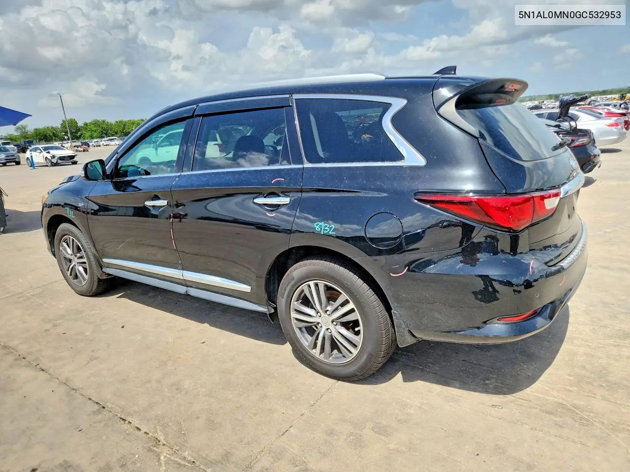 2016 Infiniti Qx60 Base VIN: 5N1AL0MN0GC532953 Lot: 61299346