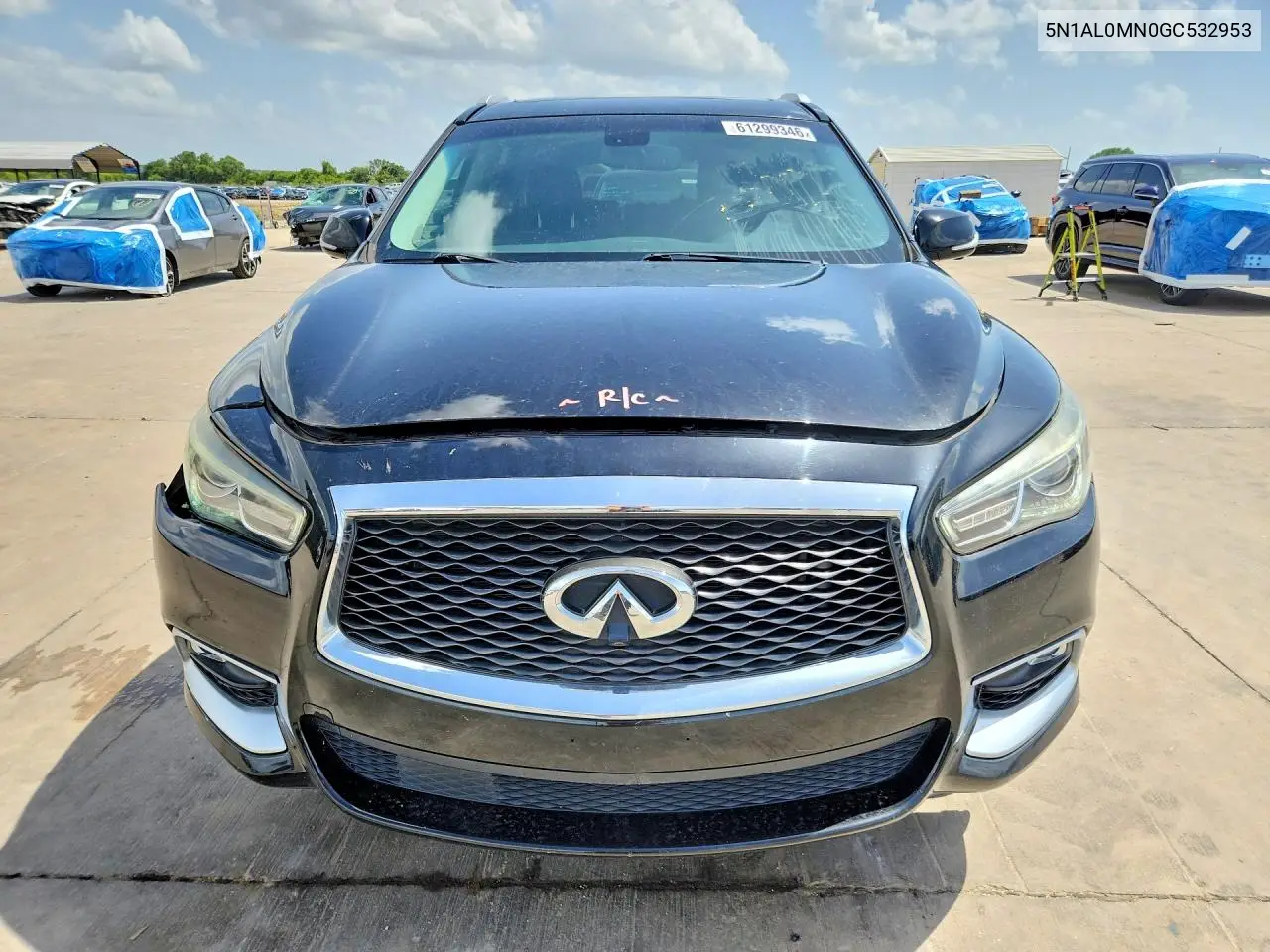 2016 Infiniti Qx60 Base VIN: 5N1AL0MN0GC532953 Lot: 61299346
