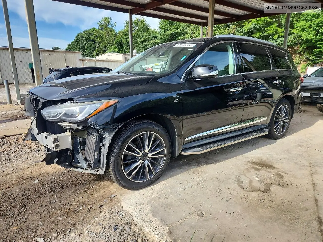 2016 Infiniti Qx60 Base VIN: 5N1AL0MM9GC520985 Lot: 61576256