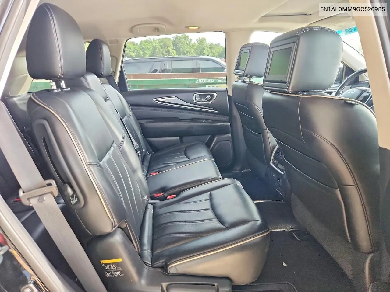 2016 Infiniti Qx60 Base VIN: 5N1AL0MM9GC520985 Lot: 61576256