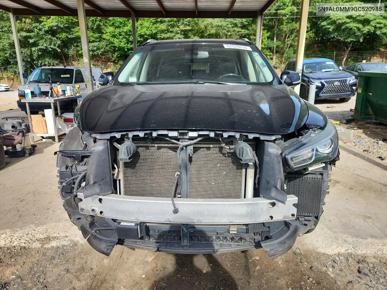 2016 Infiniti Qx60 Base VIN: 5N1AL0MM9GC520985 Lot: 61576256