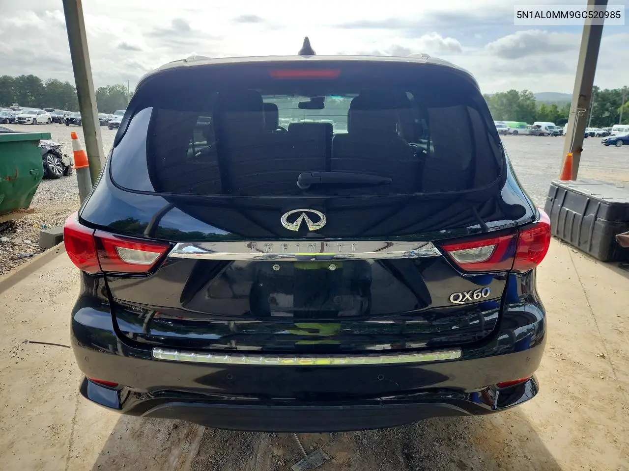 2016 Infiniti Qx60 Base VIN: 5N1AL0MM9GC520985 Lot: 61576256