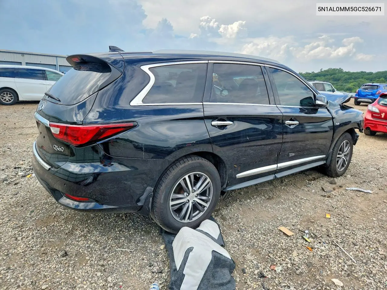 2016 Infiniti Qx60 Base VIN: 5N1AL0MM5GC526671 Lot: 61688346