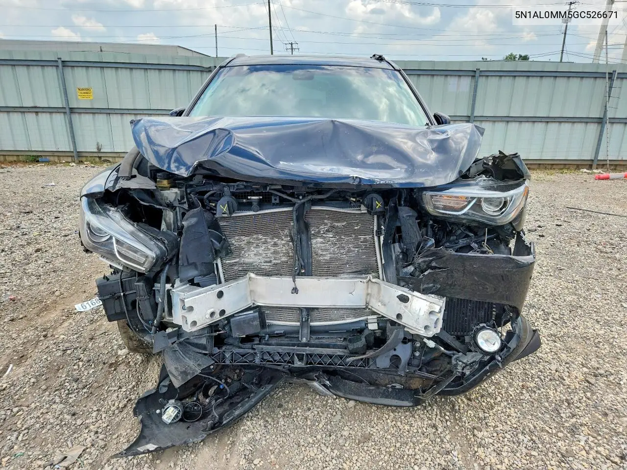 2016 Infiniti Qx60 Base VIN: 5N1AL0MM5GC526671 Lot: 61688346