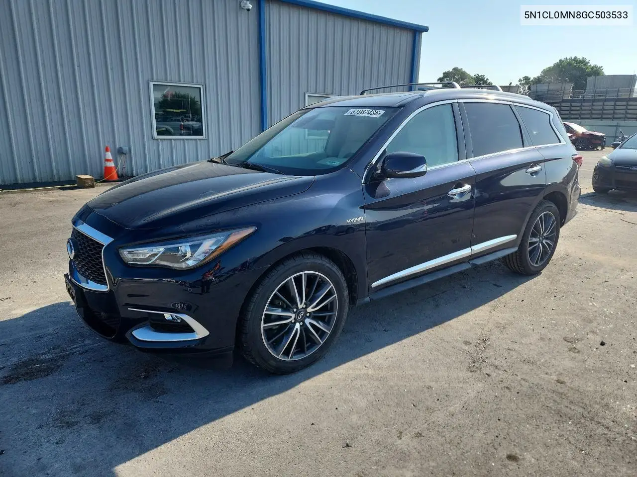 2016 Infiniti Qx60 Hybrid VIN: 5N1CL0MN8GC503533 Lot: 61982436