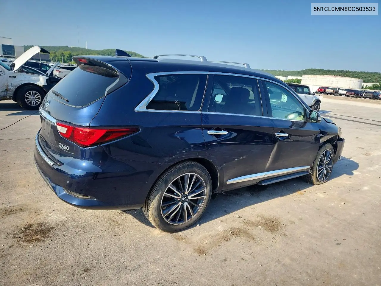 2016 Infiniti Qx60 Hybrid VIN: 5N1CL0MN8GC503533 Lot: 61982436