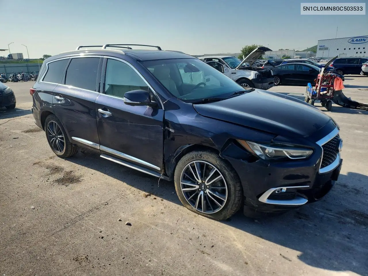 2016 Infiniti Qx60 Hybrid VIN: 5N1CL0MN8GC503533 Lot: 61982436