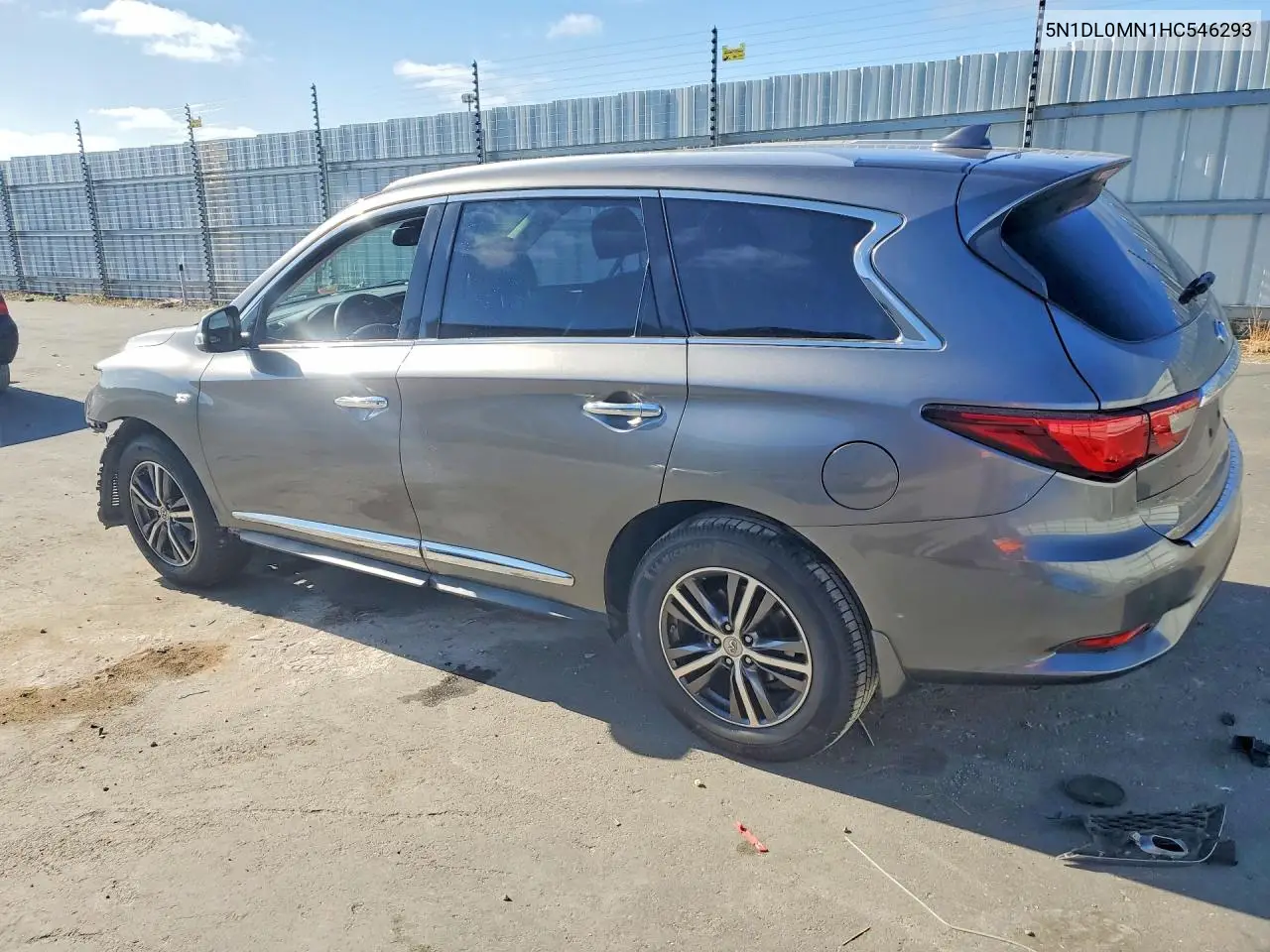 2017 Infiniti Qx60 Base VIN: 5N1DL0MN1HC546293 Lot: 56886926