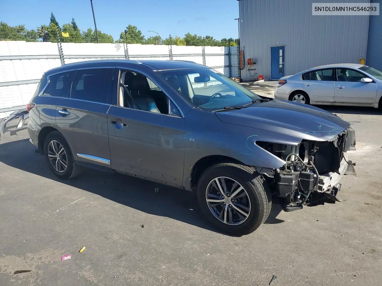 2017 Infiniti Qx60 Base VIN: 5N1DL0MN1HC546293 Lot: 56886926