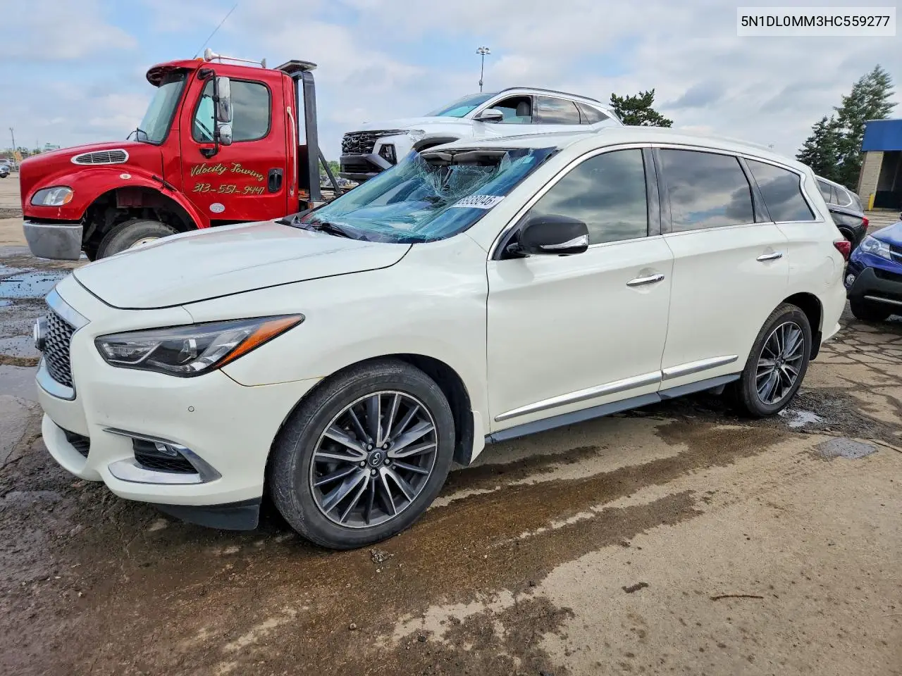 2017 Infiniti Qx60 Base VIN: 5N1DL0MM3HC559277 Lot: 58938046