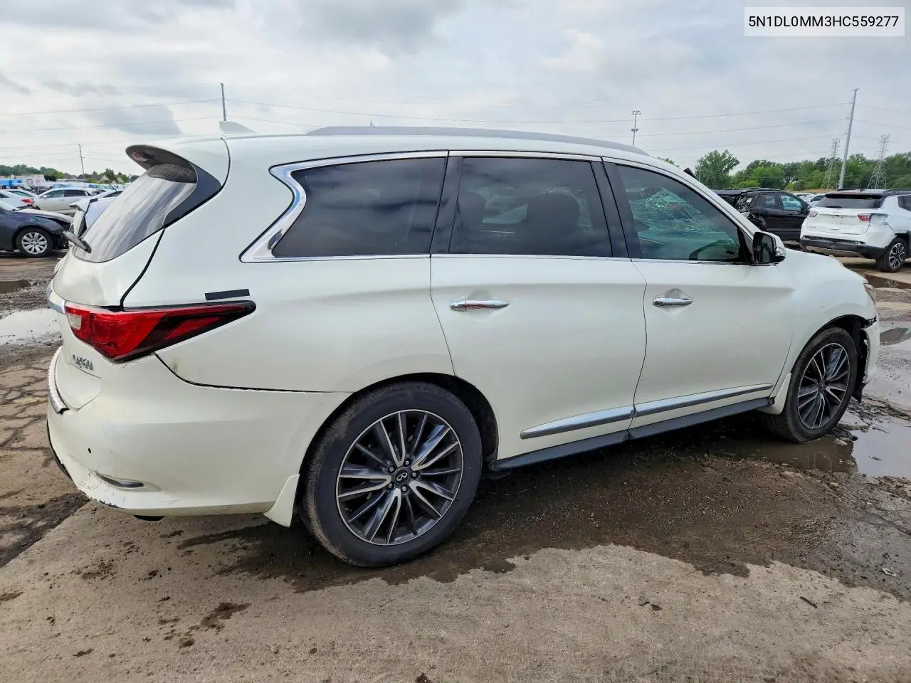 2017 Infiniti Qx60 Base VIN: 5N1DL0MM3HC559277 Lot: 58938046