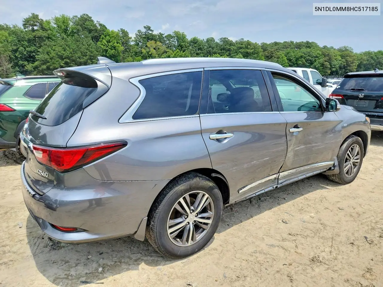2017 Infiniti Qx60 Base VIN: 5N1DL0MM8HC517185 Lot: 59701116