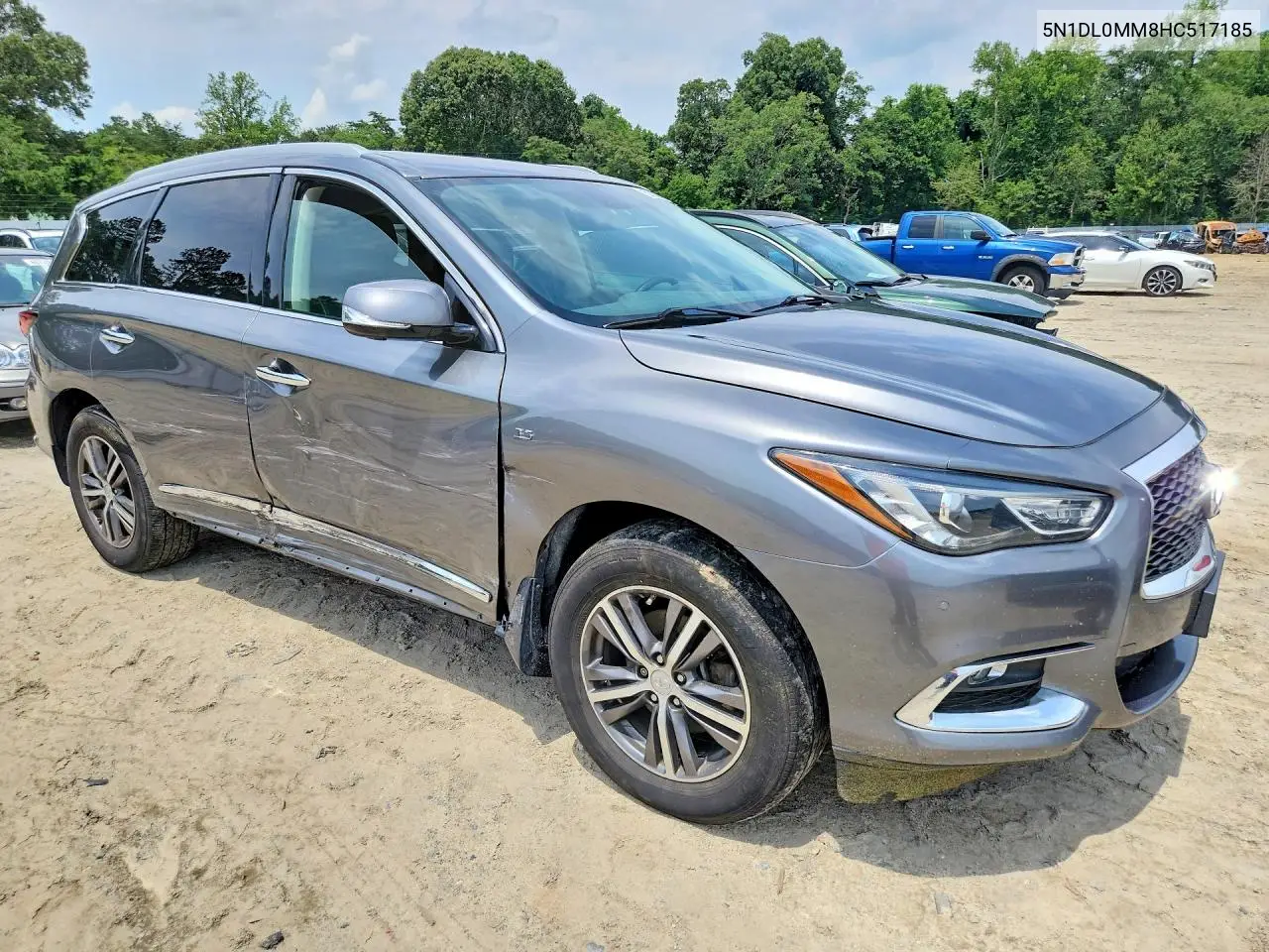 2017 Infiniti Qx60 Base VIN: 5N1DL0MM8HC517185 Lot: 59701116
