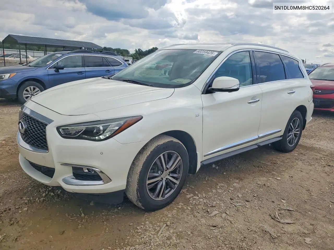 2017 Infiniti Qx60 Base VIN: 5N1DL0MM8HC520264 Lot: 60259426