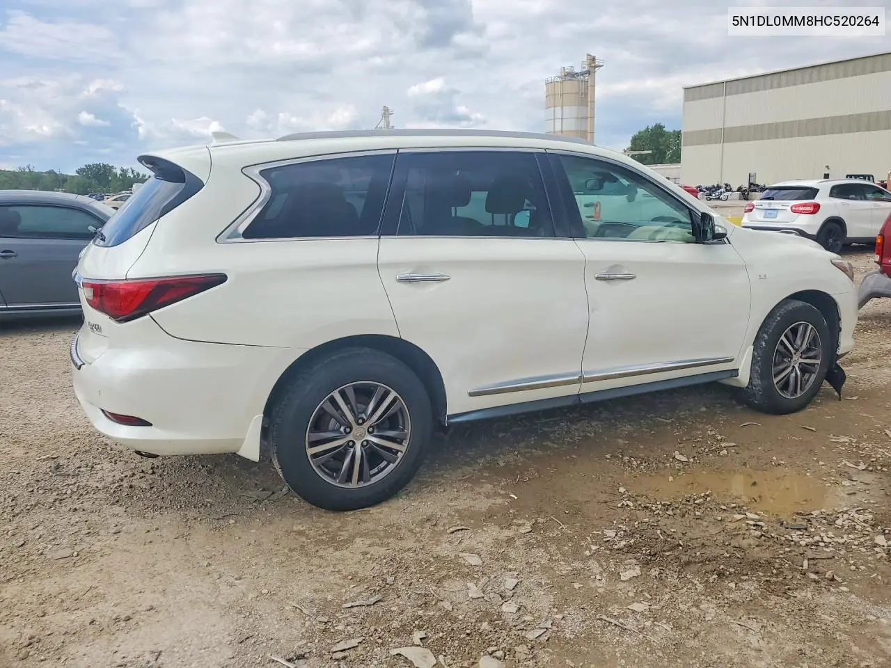2017 Infiniti Qx60 Base VIN: 5N1DL0MM8HC520264 Lot: 60259426