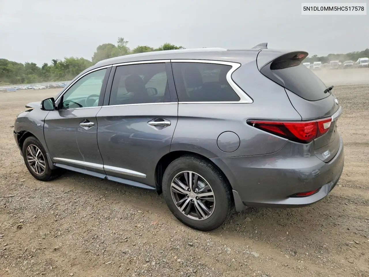 2017 Infiniti Qx60 Base VIN: 5N1DL0MM5HC517578 Lot: 60305726