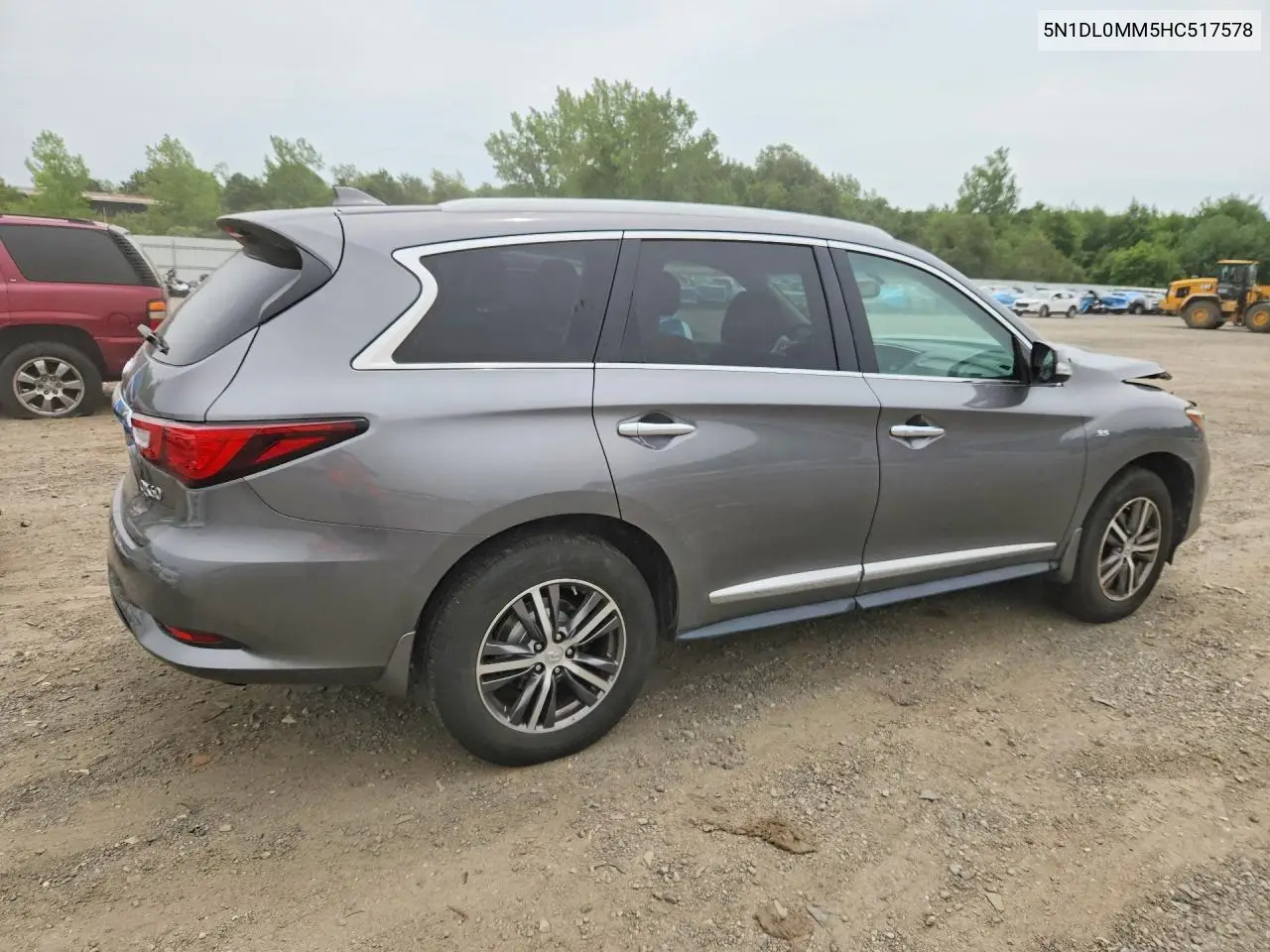 2017 Infiniti Qx60 Base VIN: 5N1DL0MM5HC517578 Lot: 60305726
