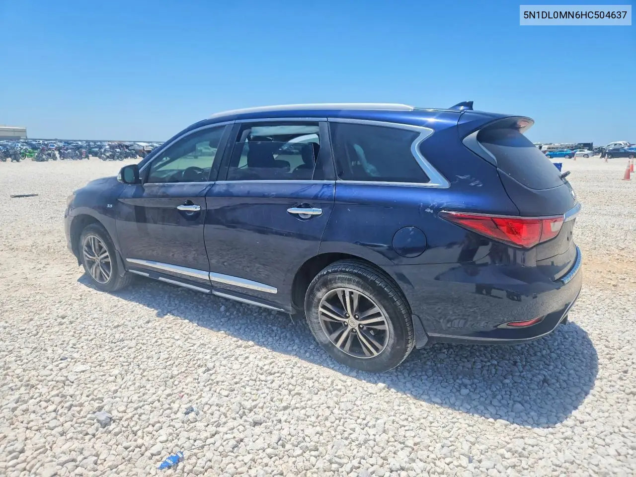 2017 Infiniti Qx60 Base VIN: 5N1DL0MN6HC504637 Lot: 60506776