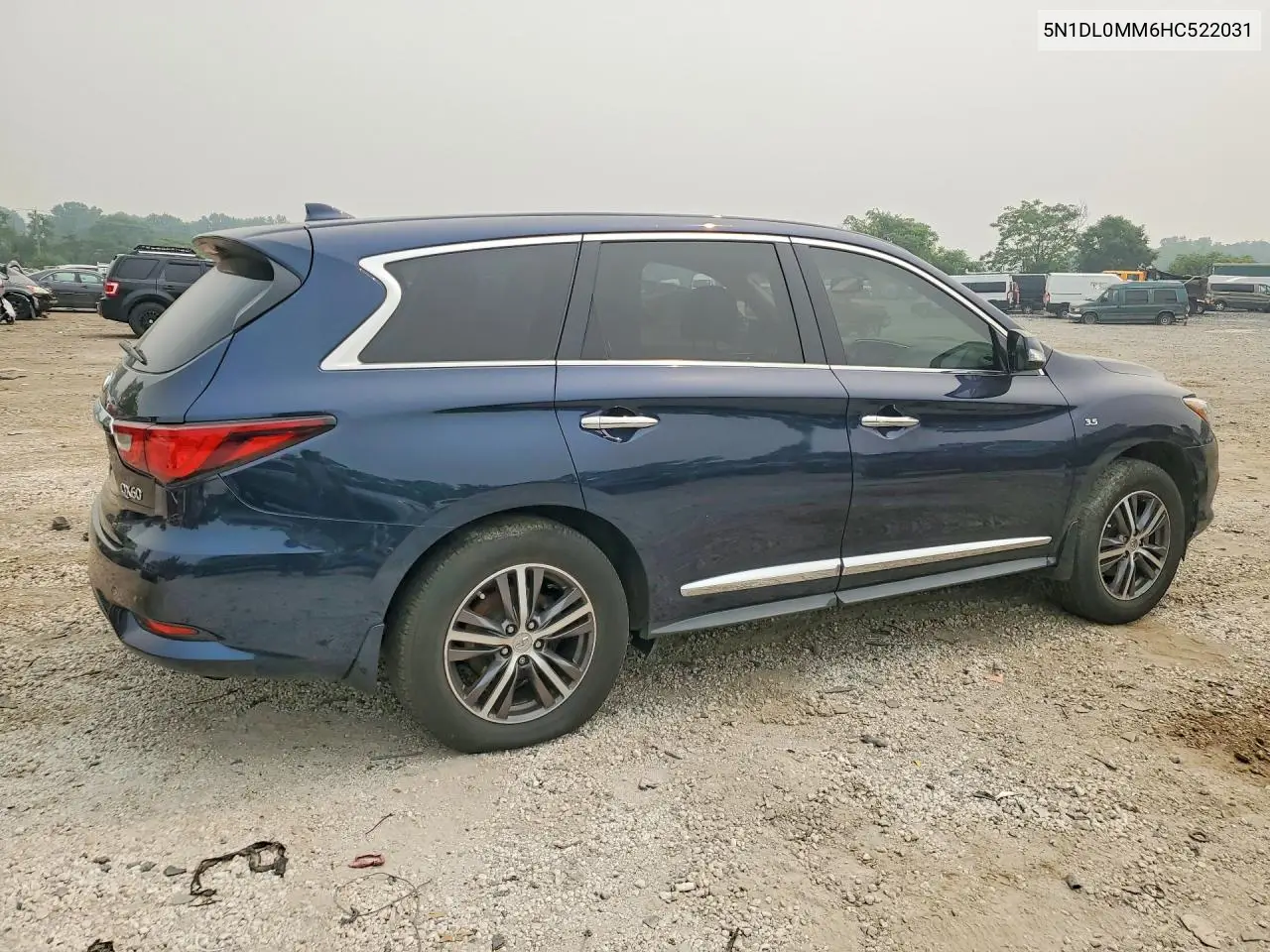 2017 Infiniti Qx60 Base VIN: 5N1DL0MM6HC522031 Lot: 60585276