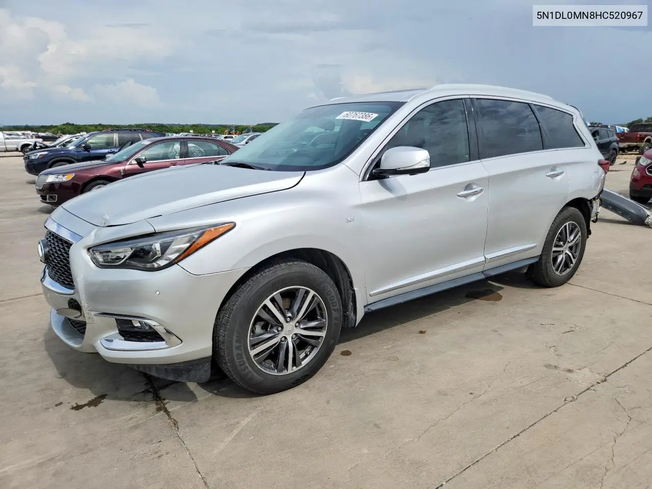 2017 Infiniti Qx60 Base VIN: 5N1DL0MN8HC520967 Lot: 60767386