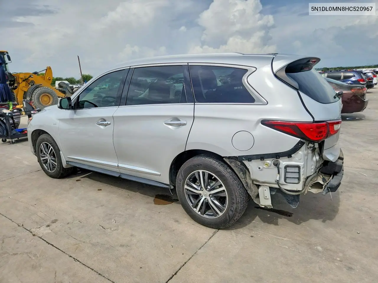 2017 Infiniti Qx60 Base VIN: 5N1DL0MN8HC520967 Lot: 60767386