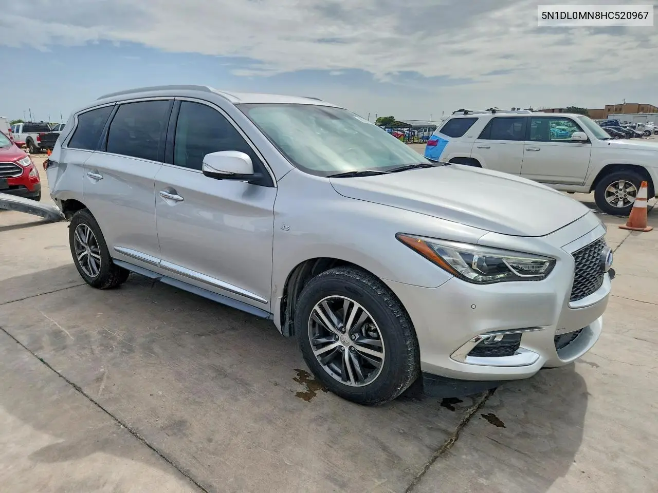 2017 Infiniti Qx60 Base VIN: 5N1DL0MN8HC520967 Lot: 60767386