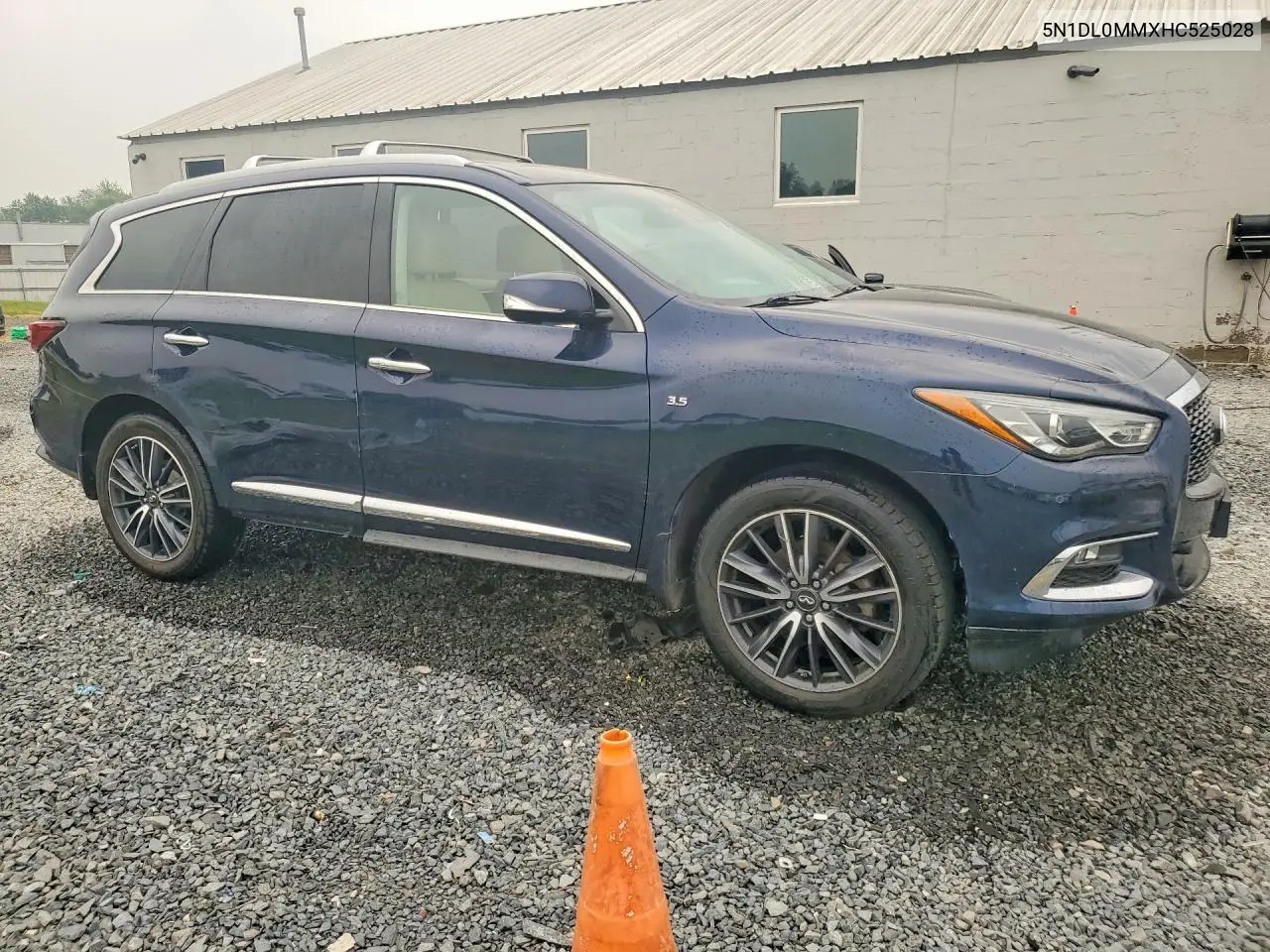 2017 Infiniti Qx60 Base VIN: 5N1DL0MMXHC525028 Lot: 60841946