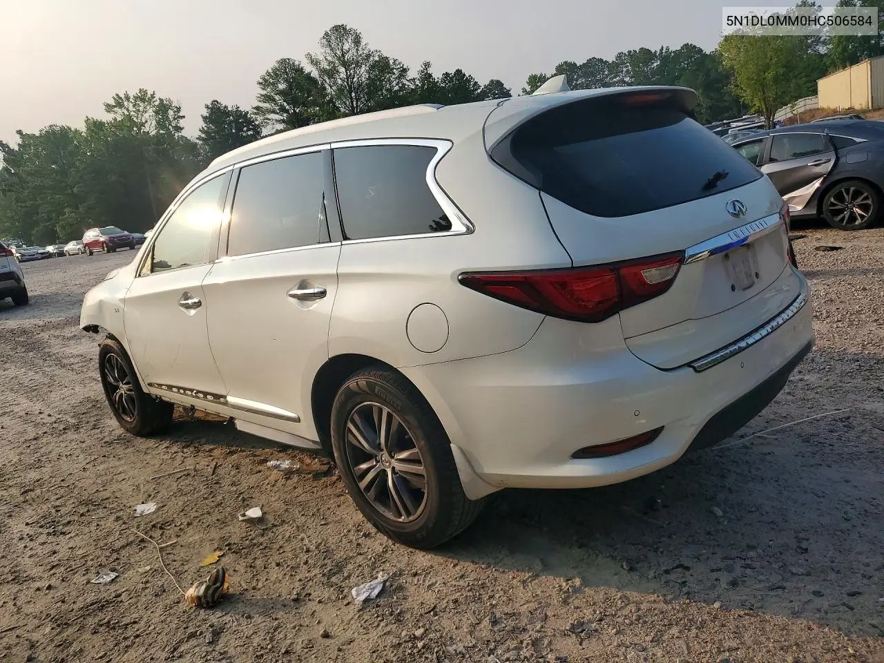 2017 Infiniti Qx60 Base VIN: 5N1DL0MM0HC506584 Lot: 61140456