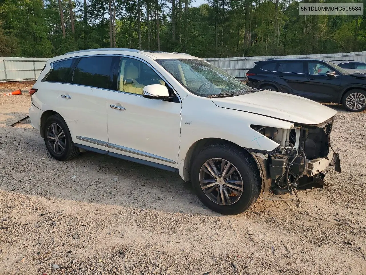 2017 Infiniti Qx60 Base VIN: 5N1DL0MM0HC506584 Lot: 61140456