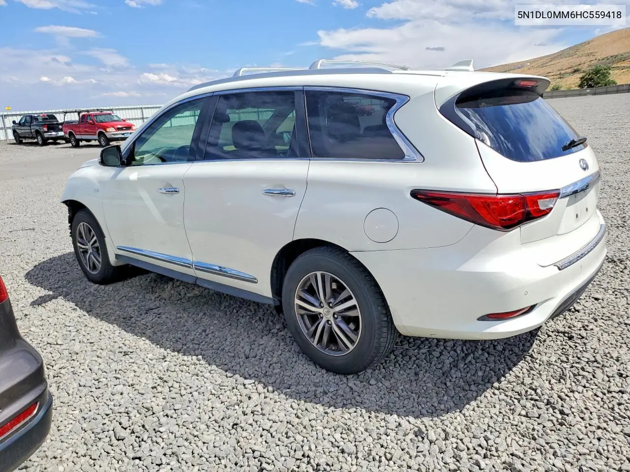 2017 Infiniti Qx60 Base VIN: 5N1DL0MM6HC559418 Lot: 61380386