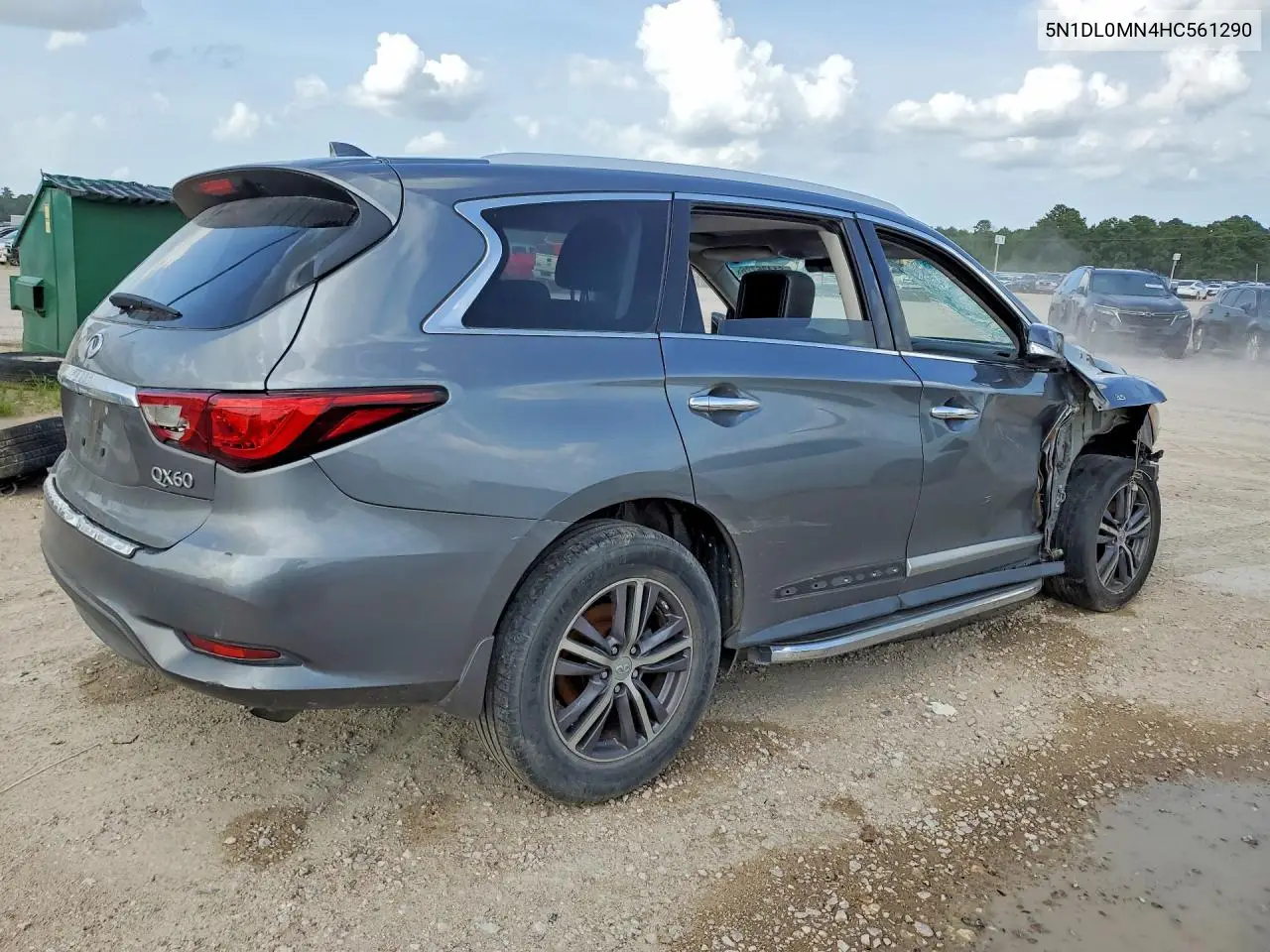 2017 Infiniti Qx60 Base VIN: 5N1DL0MN4HC561290 Lot: 61436726