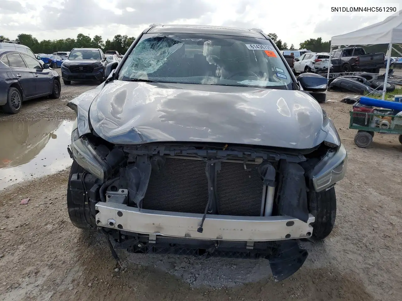 2017 Infiniti Qx60 Base VIN: 5N1DL0MN4HC561290 Lot: 61436726