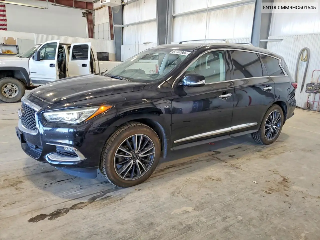 2017 Infiniti Qx60 Base VIN: 5N1DL0MM9HC501545 Lot: 61702866