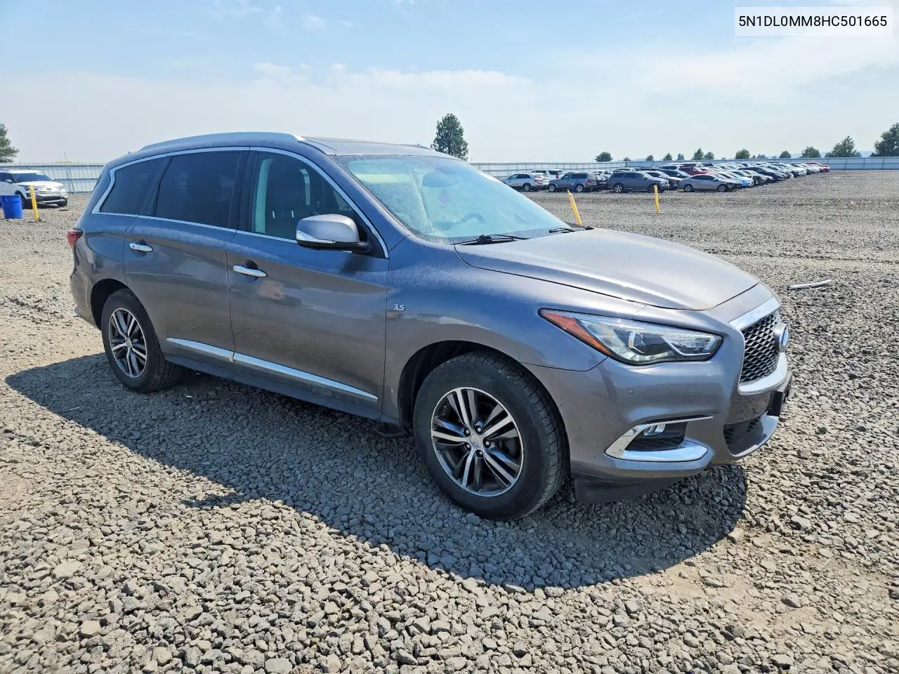 2017 Infiniti Qx60 Base VIN: 5N1DL0MM8HC501665 Lot: 61951476